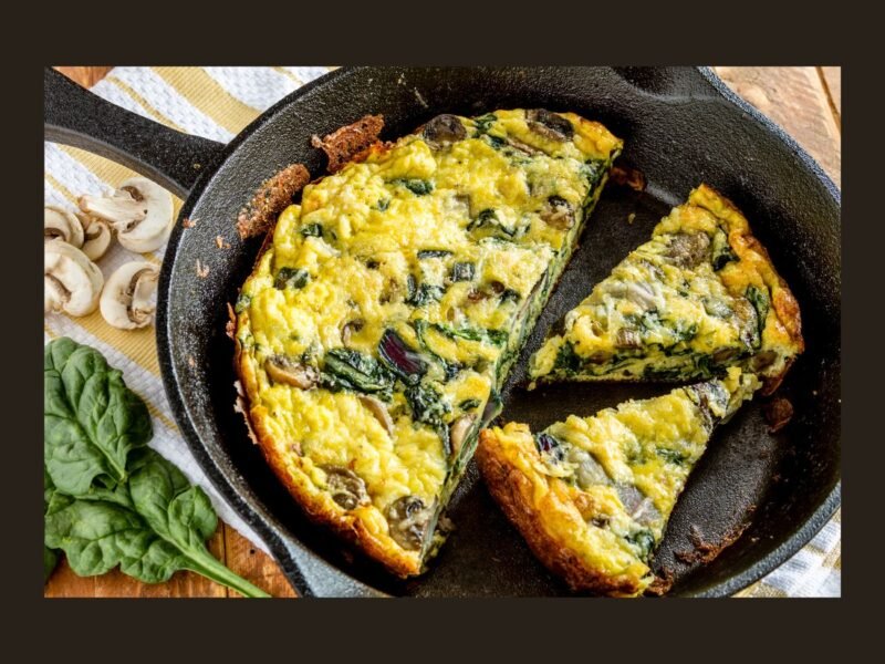 receita pronta de quiche de espinafre
