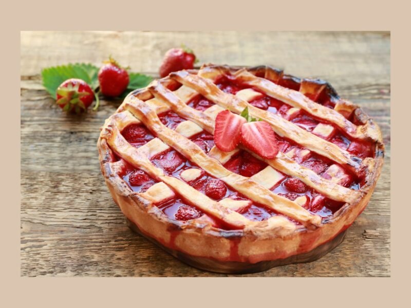 torta de morango